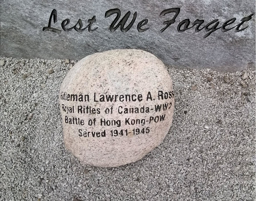 Lawrence Ross Memorial Stone