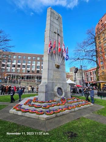 Image: Victory Square in Vancouver