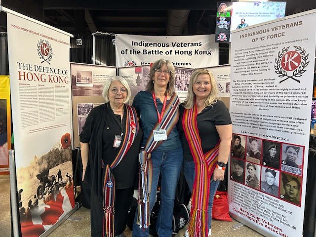 Image: (Angel, Pam and Brenda at HKVCA booth. Photo used by permission)