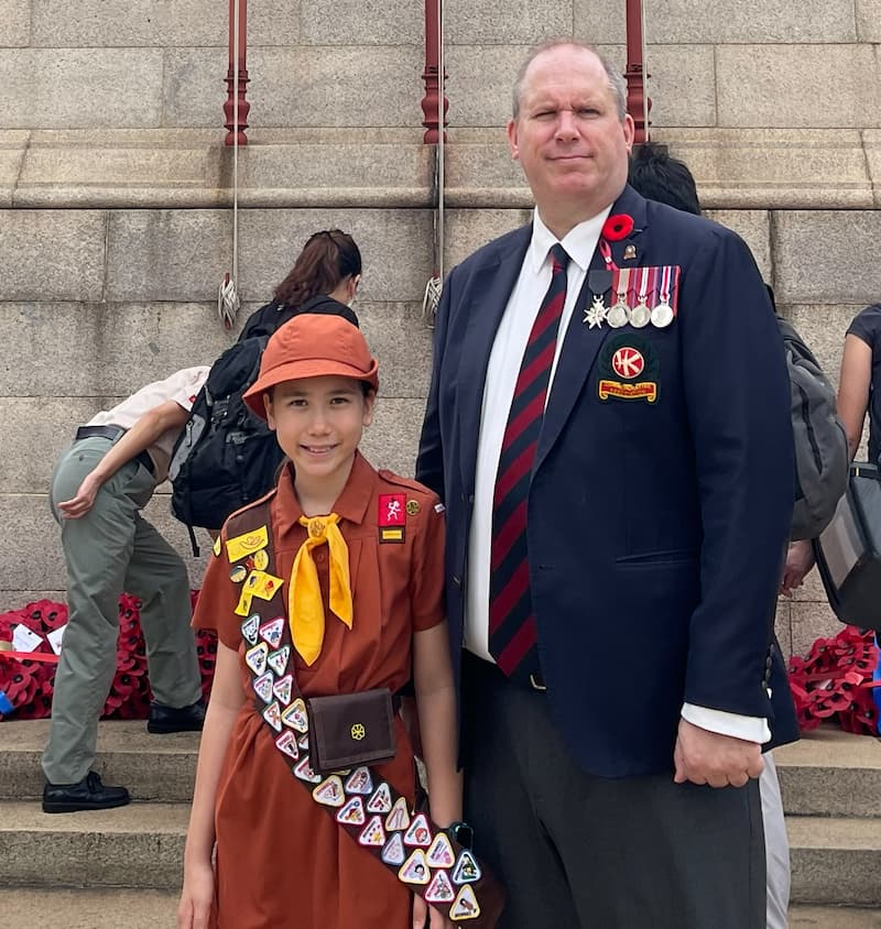 Remembrance Sunday at the Cenotaph. Click for larger view. Remembrance Sunday at the Cenotaph