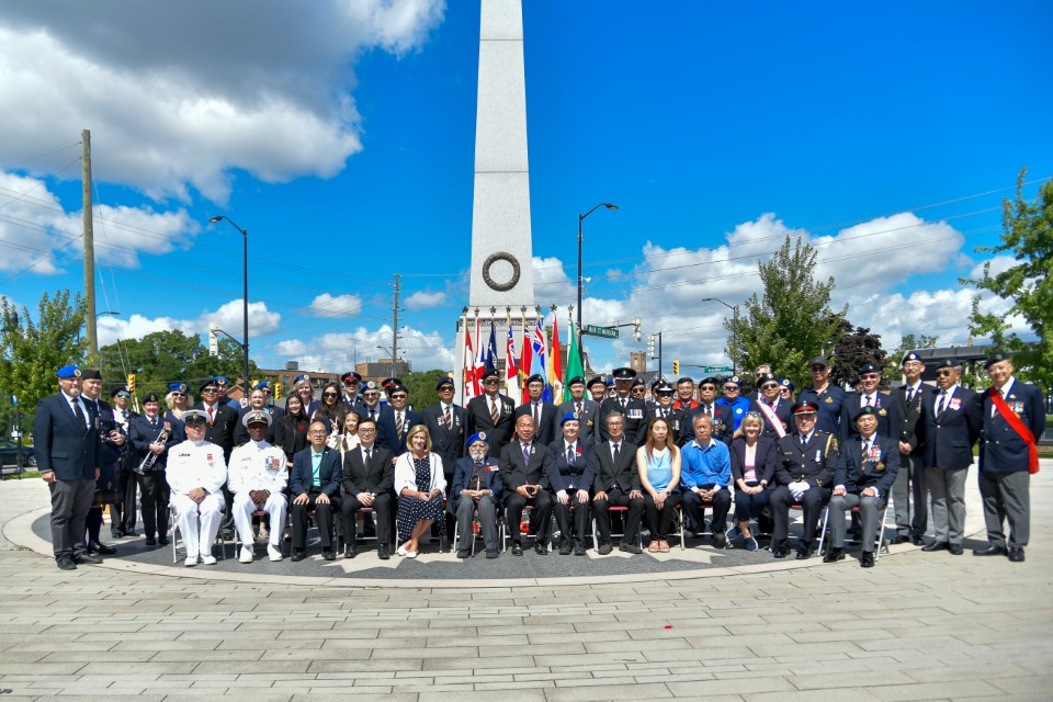 Image: Ceremony attendees.