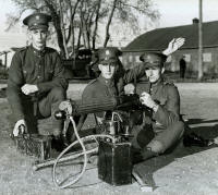 Agerbak Brothers. L - R - - Tage, Knud and Borge Agerbak. Click for larger image