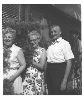 Eva, May, and Jack Waters September, 1966 - Long Beach, California